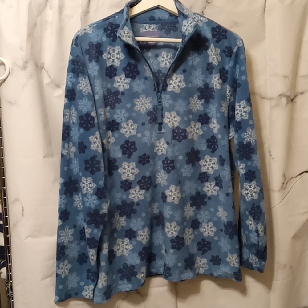 Karen Scott half zip jacket XL 🩷🩷🩷🩷